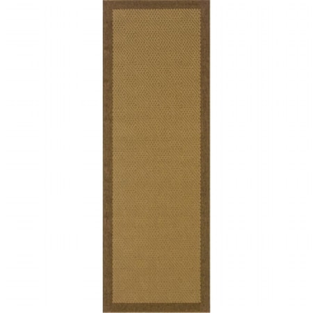 Sphinx By Oriental Weavers Oriental Weavers Lanai 525D7 2x8  Rectangle - Beige/ Brown-Polypropylene L525D7068230ST